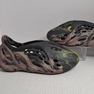 Adidas Men's Multi and Black Clog